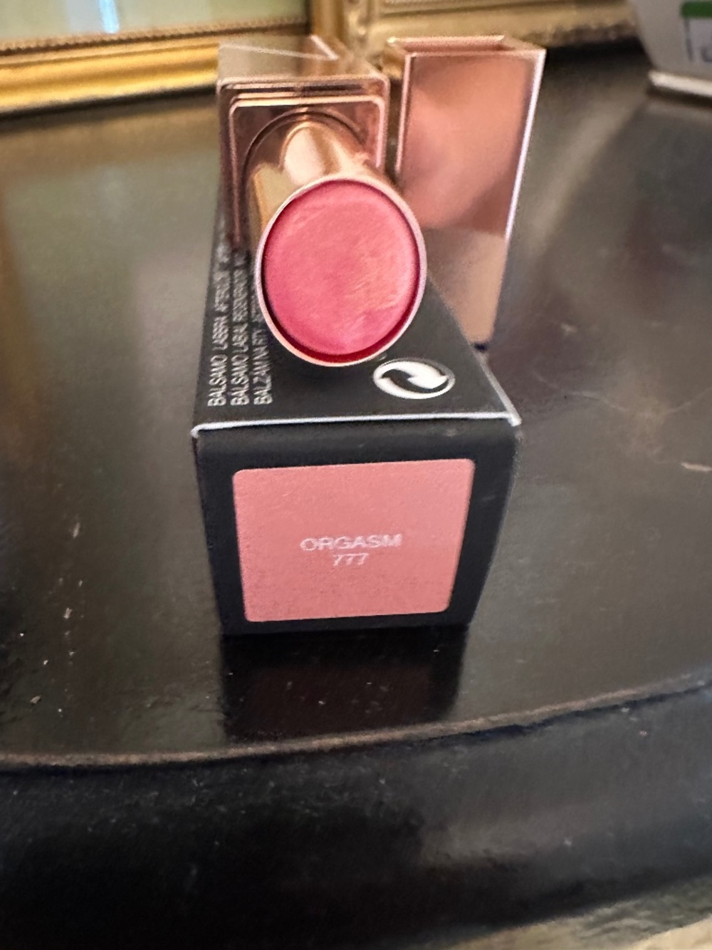 NARS afterglow lip balm in orgasm peachy pink NWOT